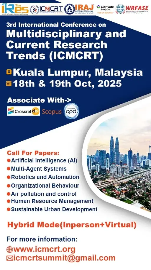 Multidisciplinary and Current Research Trends Conference in Malaysia